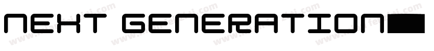 Next Generation字体转换